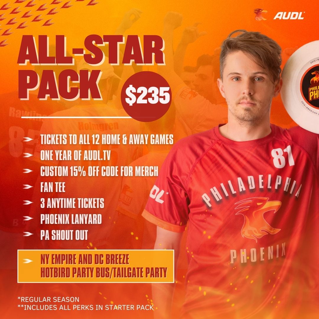 2024 Phoenix Season Ticket AllStar Pack Phila Phoenix